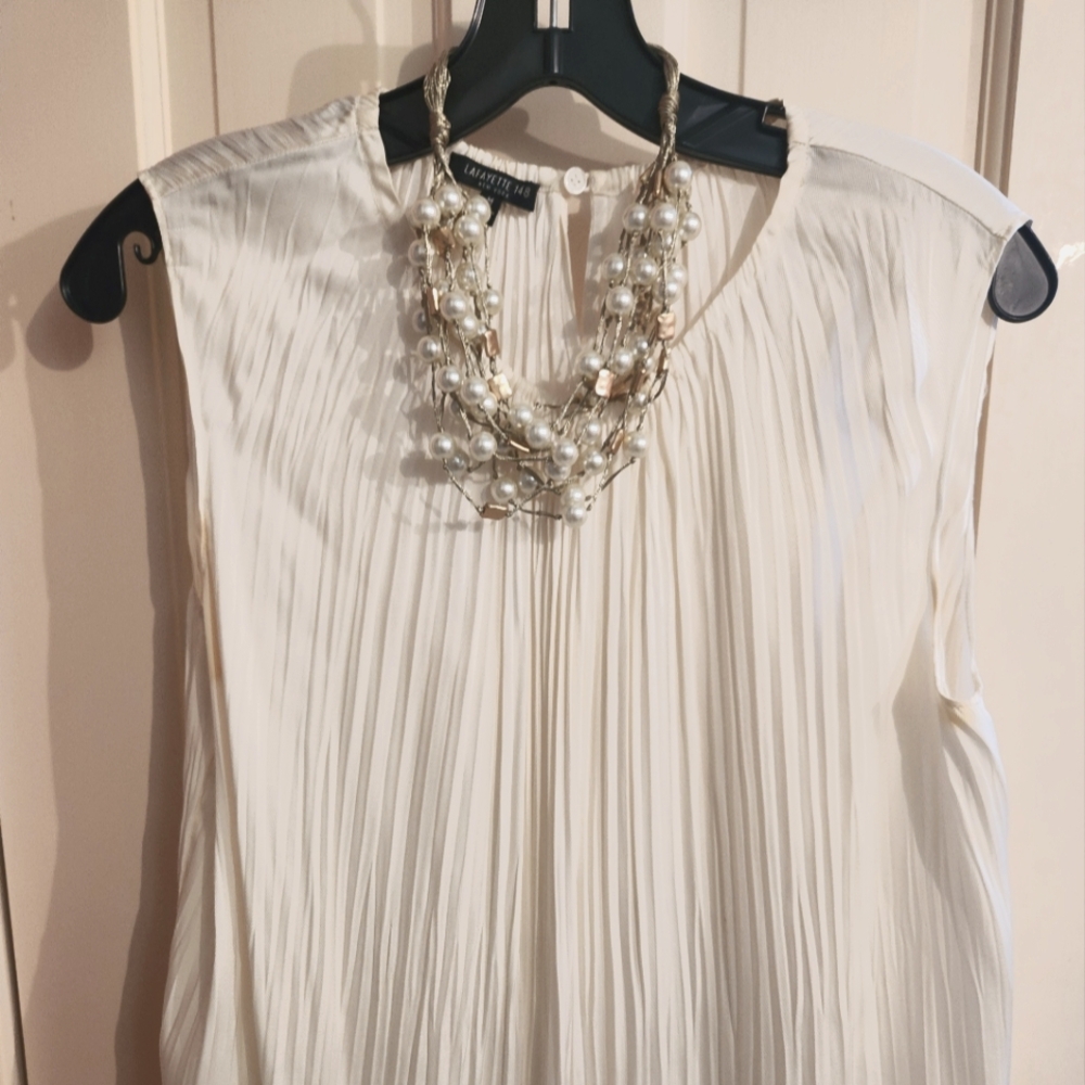 Lafayette 148 Silk Shell